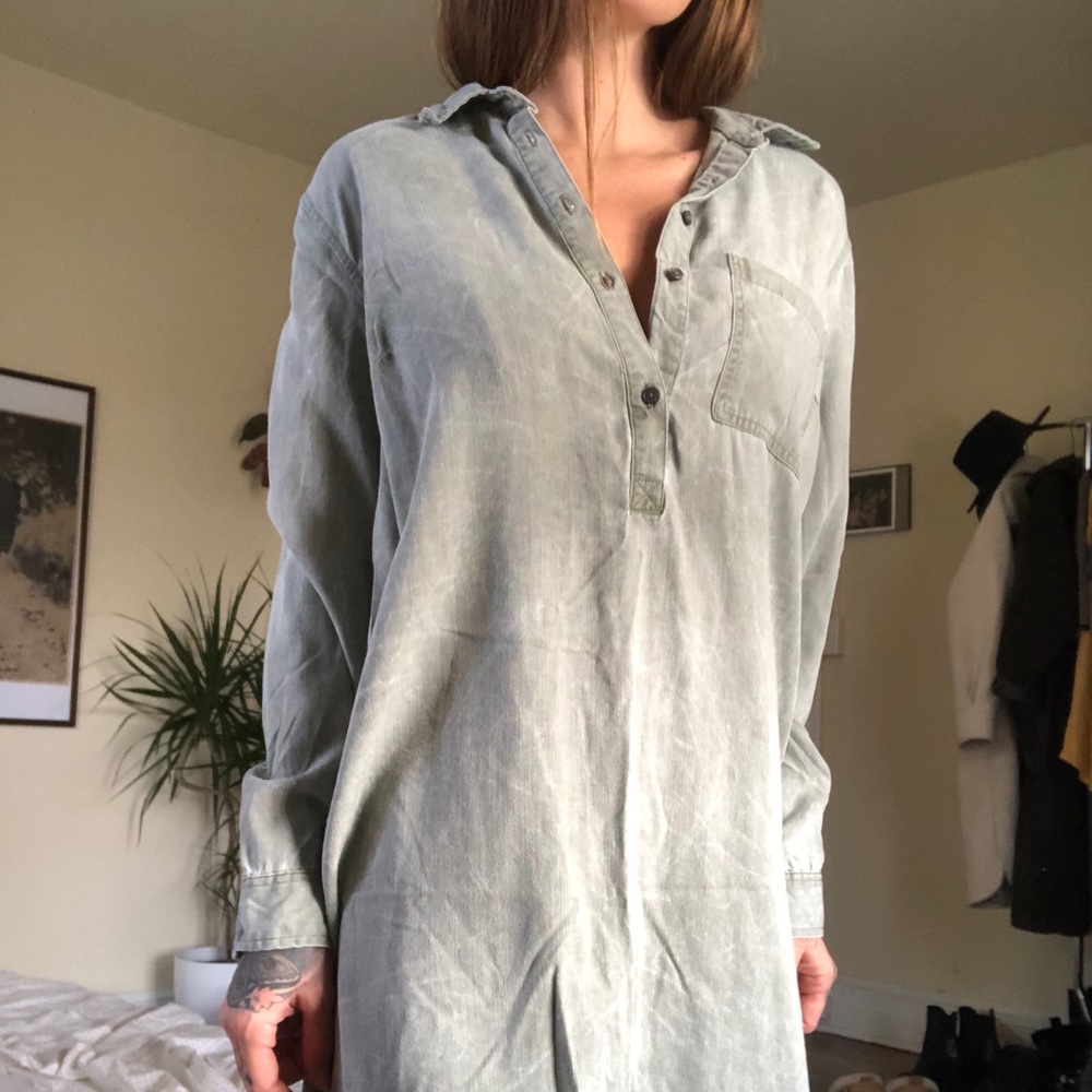 Oversized shirt dress!!!